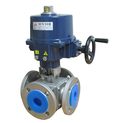 電動(dòng)四通球閥
